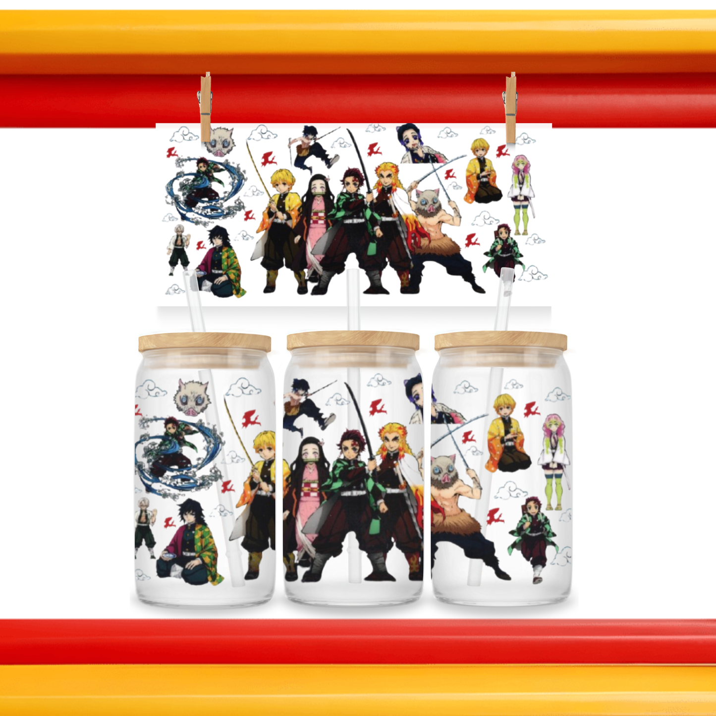 #572 16OZ UVDTF CUP WRAP