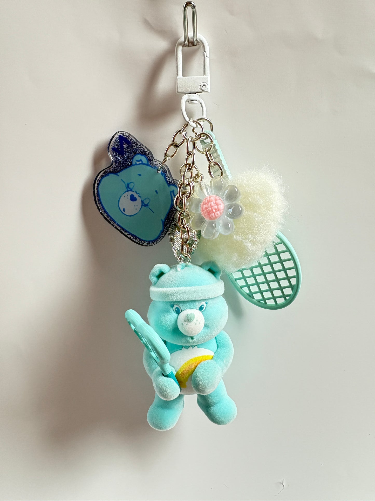 BEAR BLUE BAG CHARM