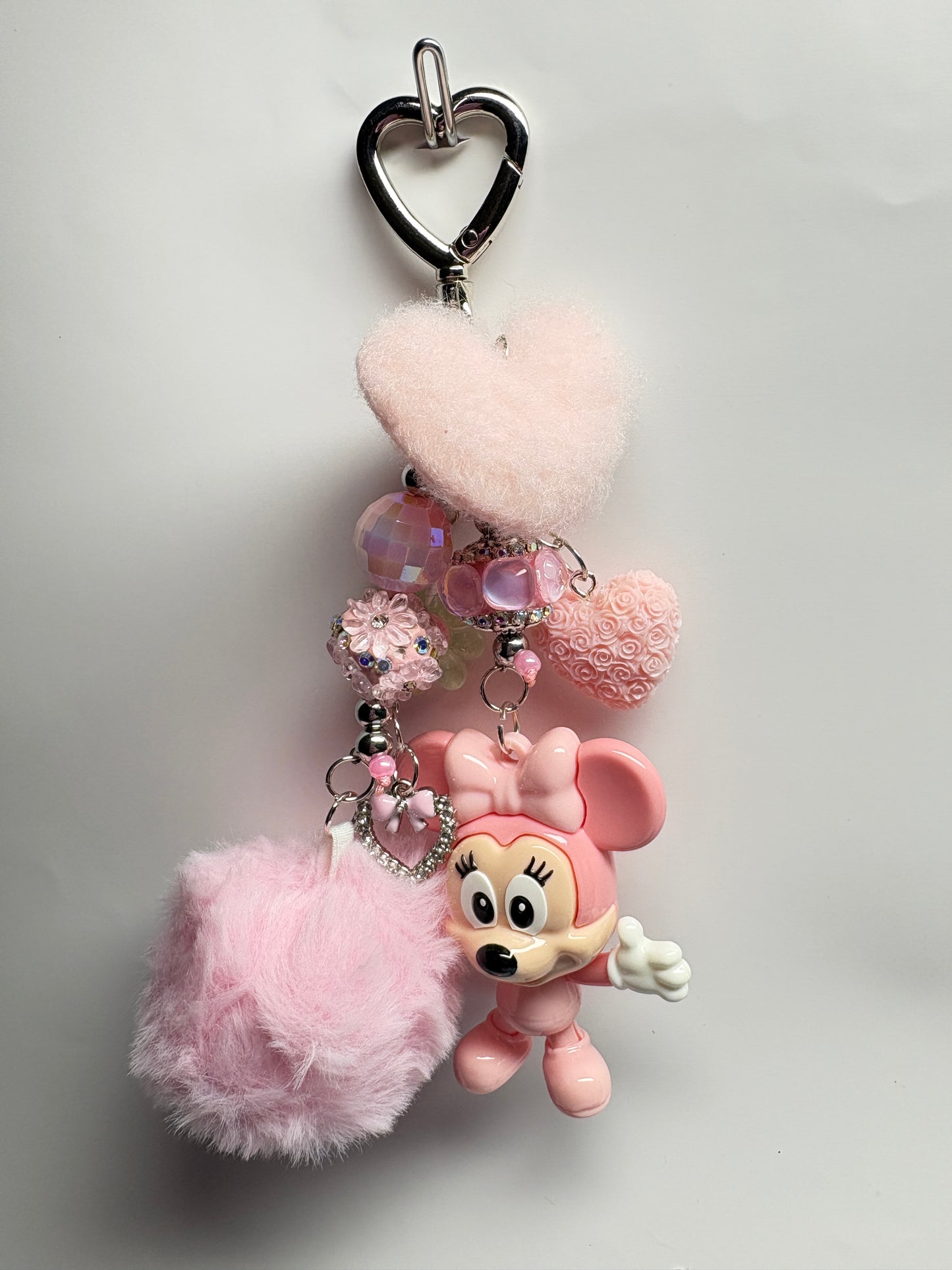 MINNIE PINK BAG CHARM
