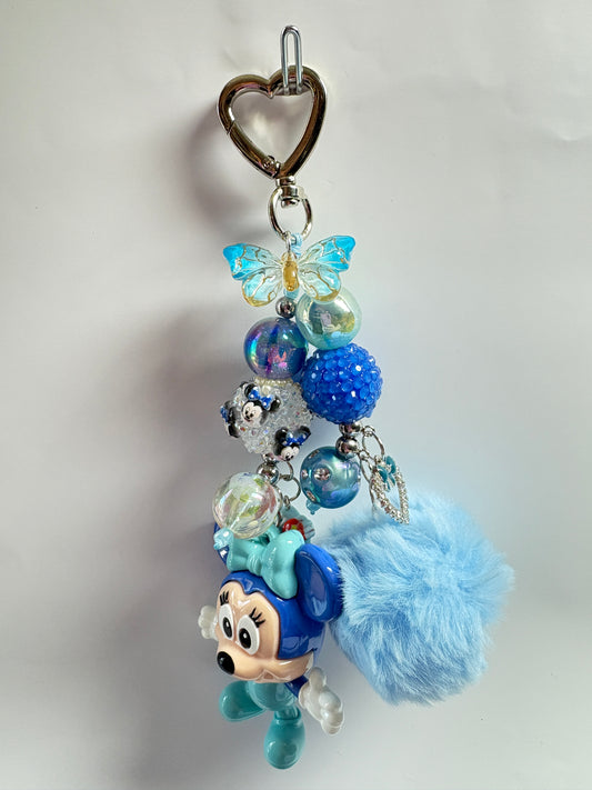 MINNIE BLUE BAG CHARM