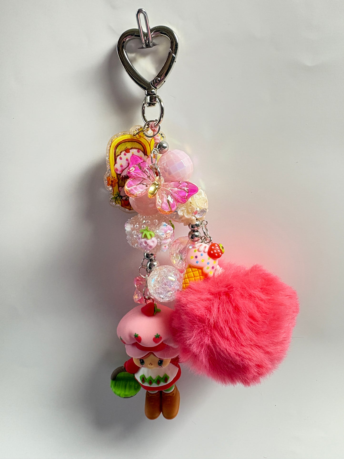 STRAWBERRY DOLL BAG CHARM