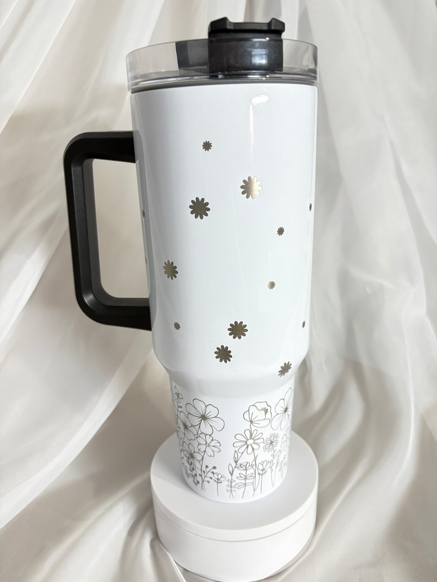 40oz WILD AND FREE Stainless Steel Laser Engraved Tumbler