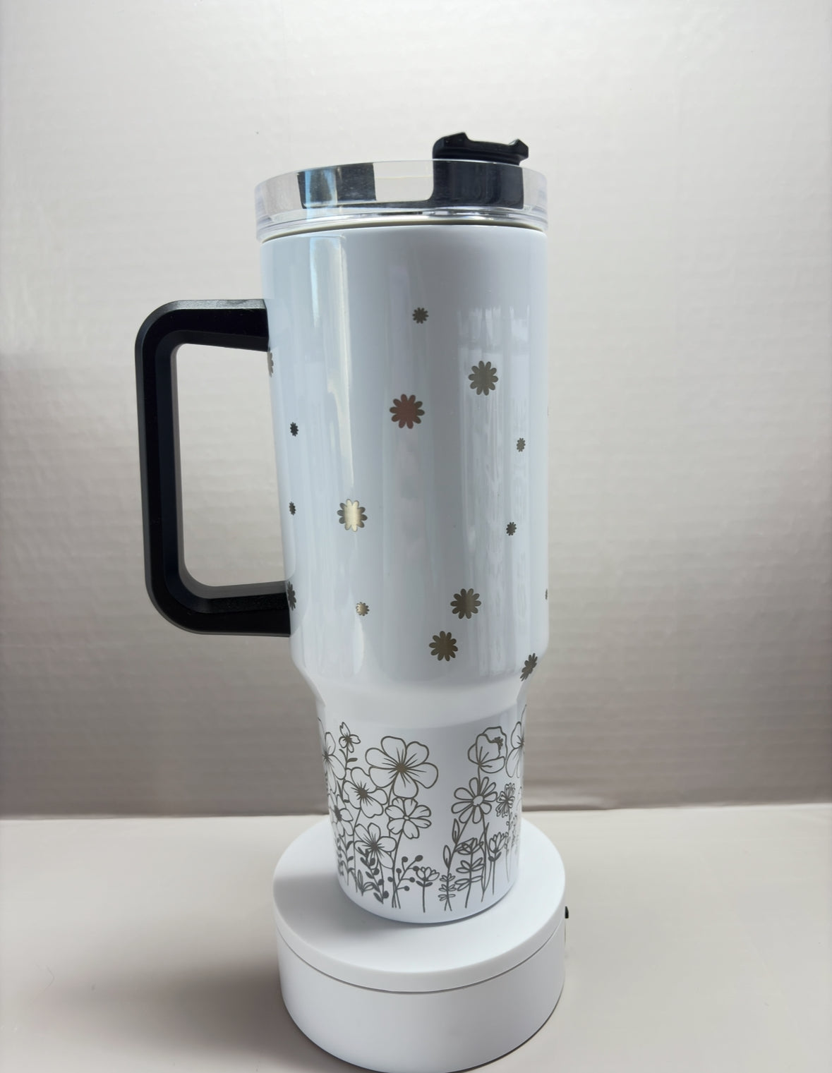 40oz Stainless Steel Laser Engraved Tumbler Wild and Free