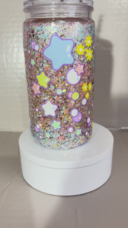 16OZ ACRYLIC UVDTF KITTY SNOW GLOBE CUP (Copy)