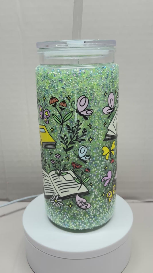 20OZ ACRYLIC UVDTF SNOW GLOBE CUP