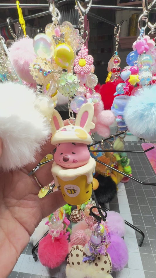 POOH BUNNY BAG CHARM