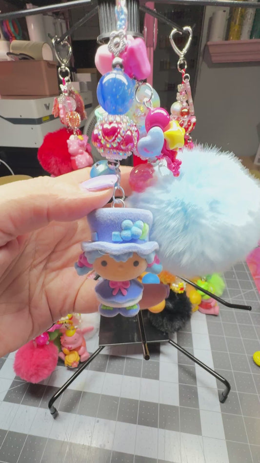 BLUEBERRY DOLL BAG CHARM