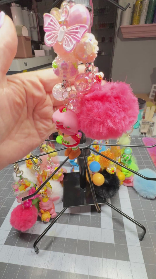 STRAWBERRY DOLL BAG CHARM
