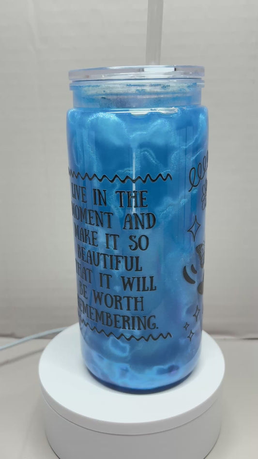 20OZ ACRYLIC UVDTF SNOW GLOBE CUP