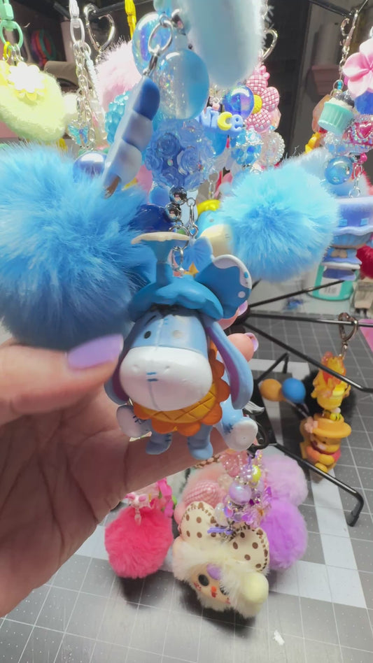 EEYORE ELEPHANT BAG CHARM